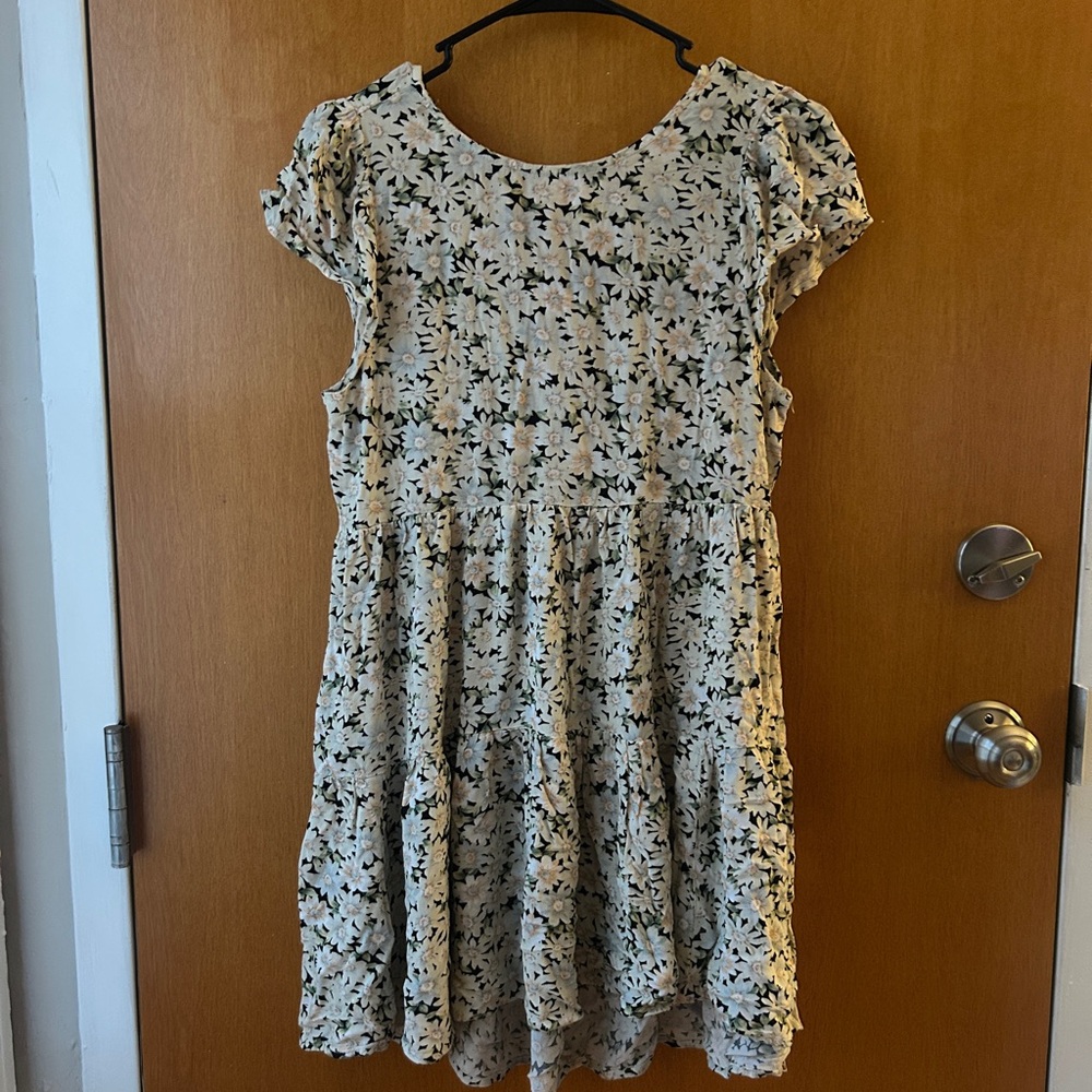 American Eagle Outfitters Flutter Sleeve Dress